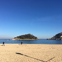 Isla de Santa Clara y Monte Urgull