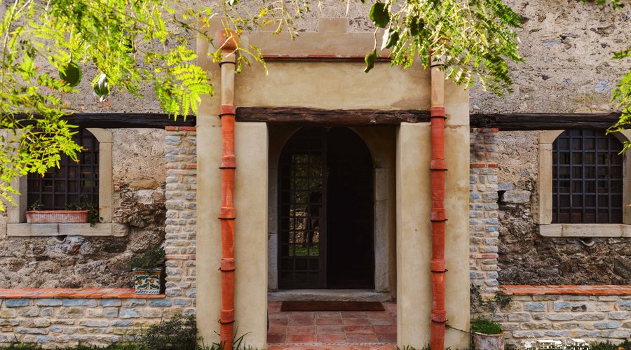 L'ingresso al ristorante