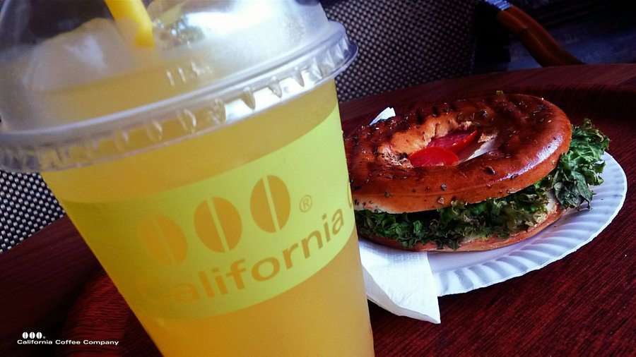Sandwiches, coffees, cold and hot drinks