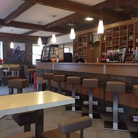 L'interno del bar Black Out