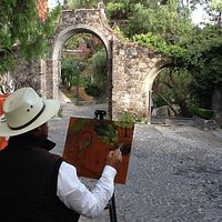 Pintando en Santo Domingo