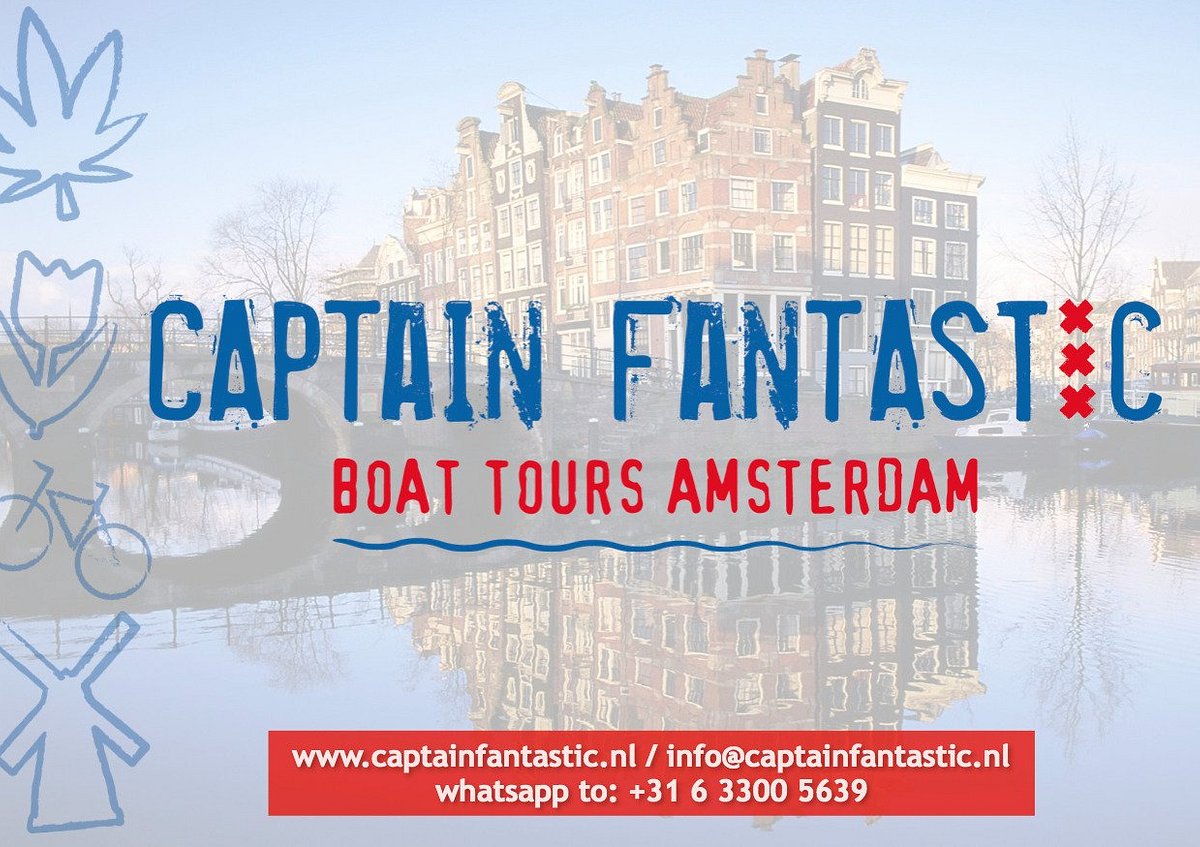 Captain Fantastic - boat tours Amsterdam, Амстердам: лучшие советы перед  посещением - Tripadvisor