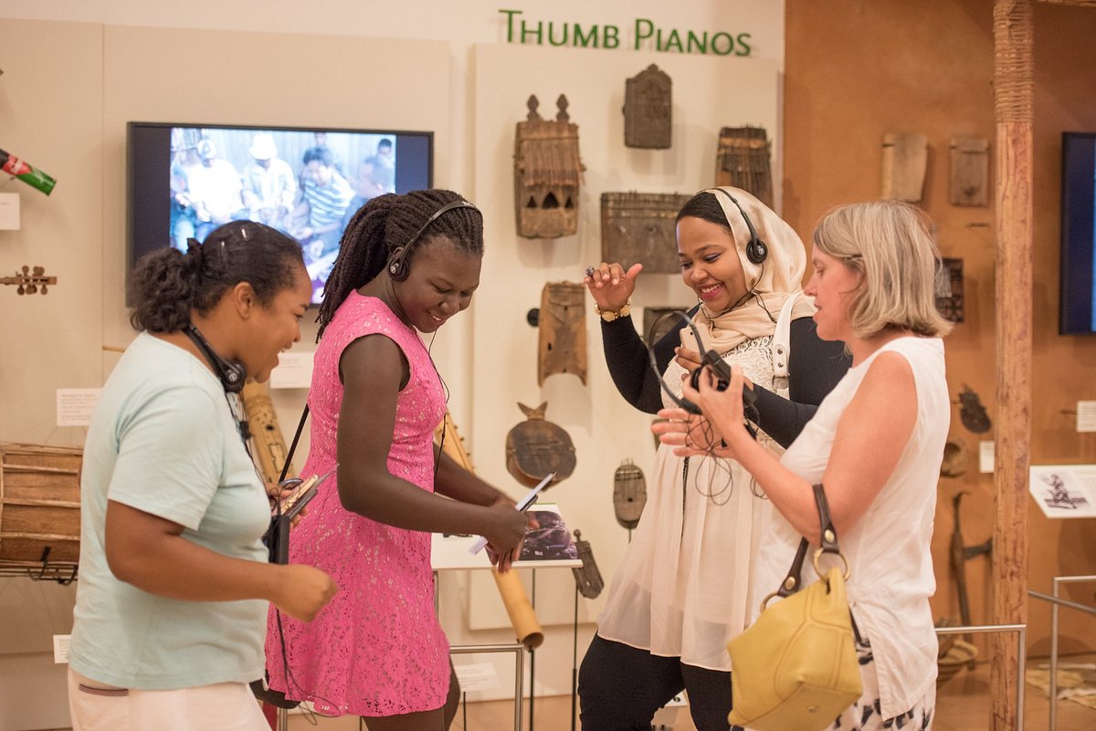 Picture of some people enjoying the museum