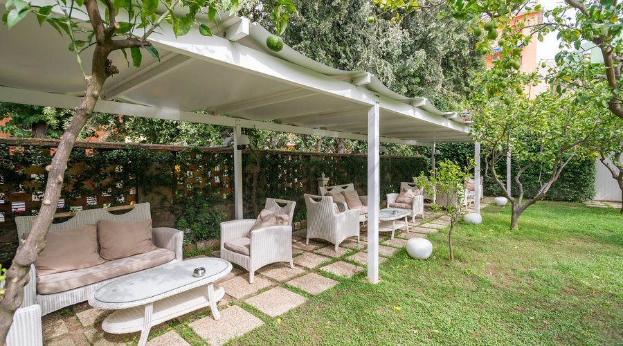 Garden at the Hotel Capri