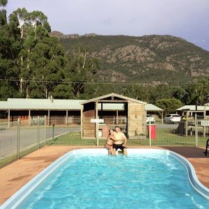 medium size pool good quality and clean
