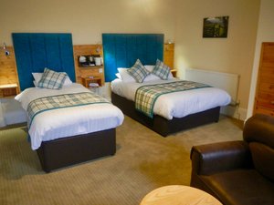 The Burton Hotel in Kington, image may contain: Furniture, Dorm Room, Bed, Bedroom