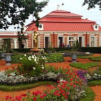 Monplaisir Historical Palace Museum, Peterhof, Russia