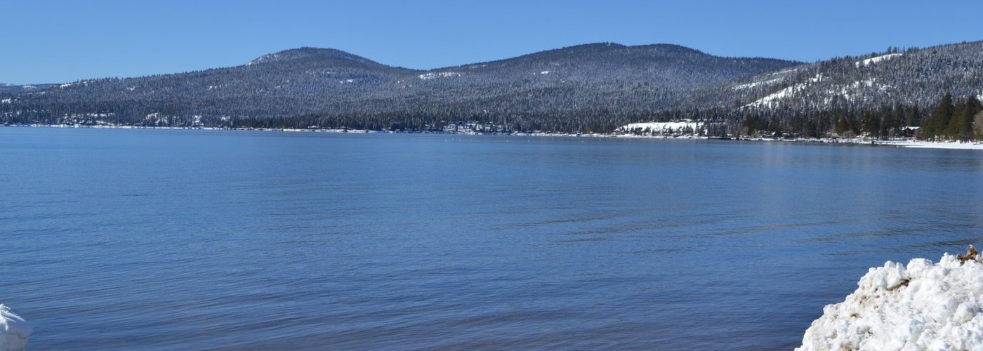 ramp was shoveled out for any brave boaters