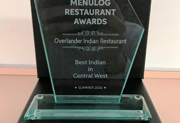 Best Indian Restaurant Menulog Award