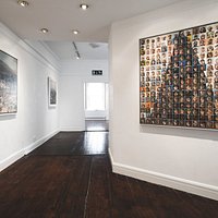 Hamilton Gallery Interior 3 Featuring work by Charles Harper.