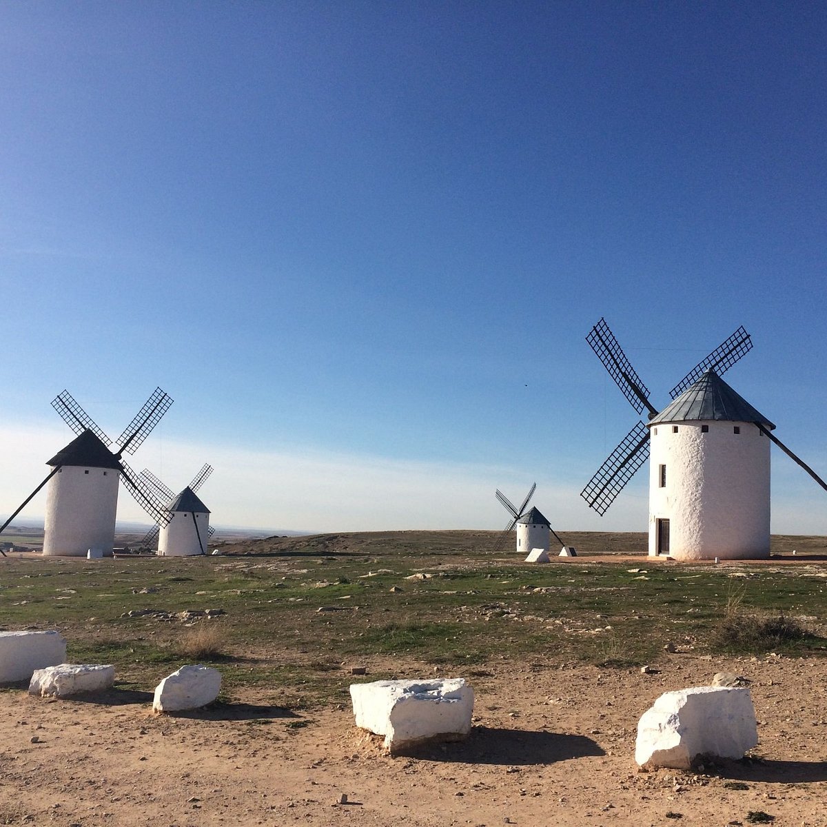 Los molinos de viento de don quijote