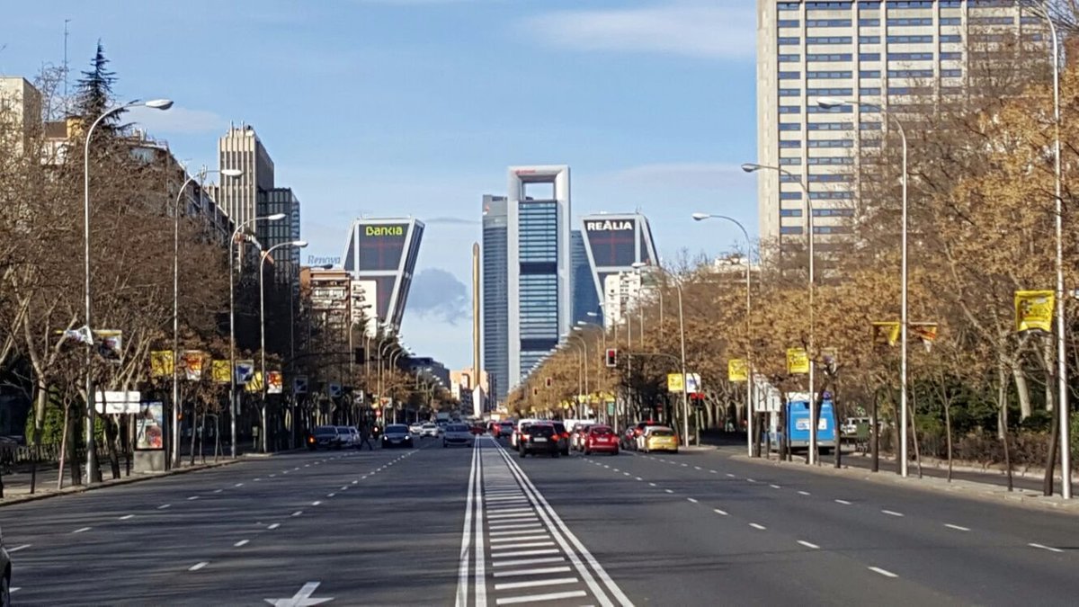 MADRID, Torres Puerta de Europa - Plaza Castilla, 115 m