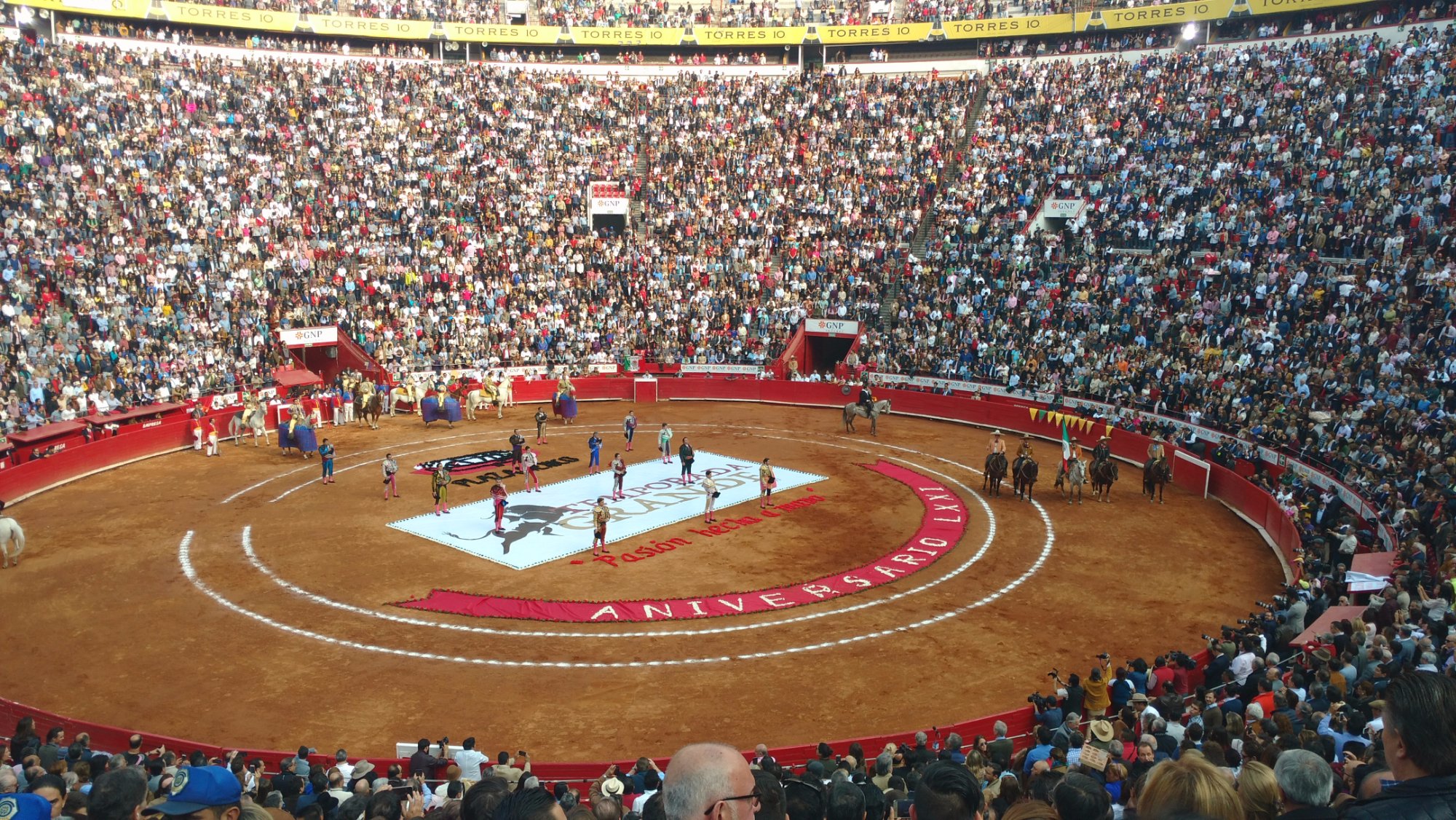 Monumental Plaza de Toros Mexico (Mexico City, Mexiko) - omdömen Foto