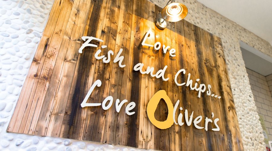 LOVE FISH & CHIPS.....LOVE OLIVER'S!