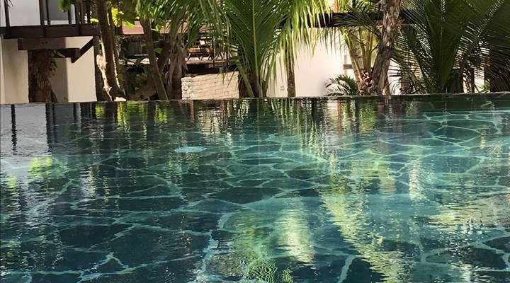 Our pool at chiringuito hotel