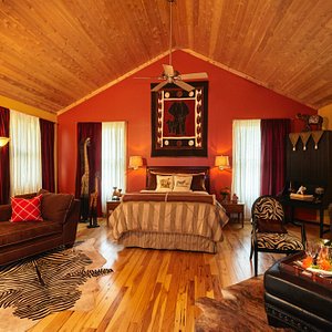 Take a trip on the wild side in our Safari Suite!