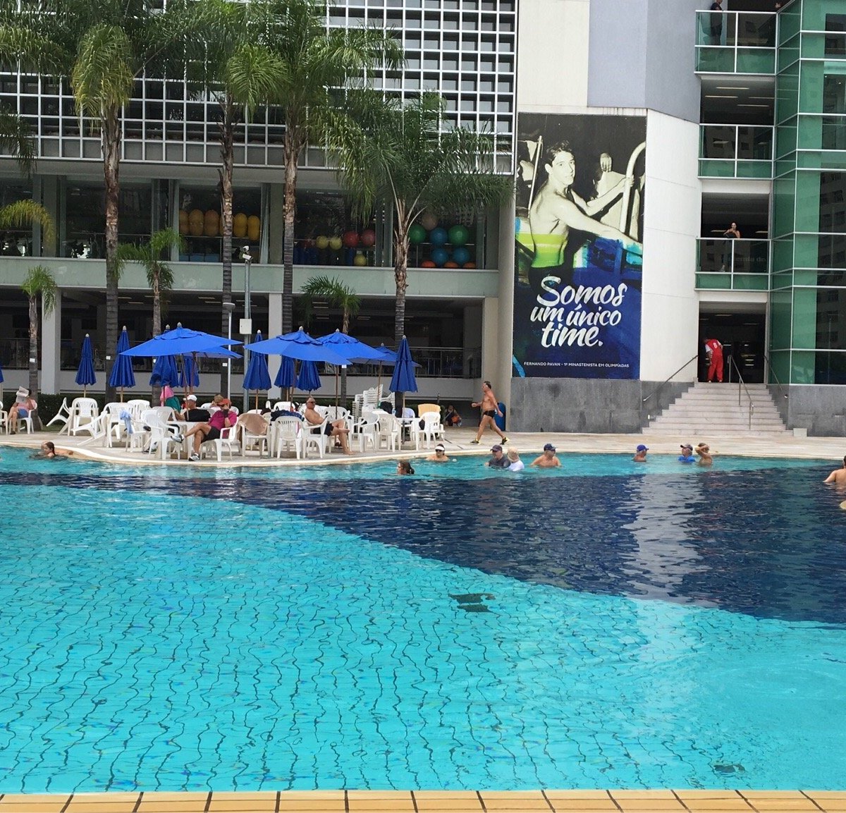 Swimming Pool: Clube Urca nearby Carmo de Minas in Brazil: 0