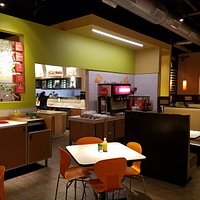 Interior dining room.