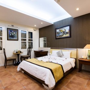 The Classic King Room at the Hanoi Old Quarter Hotel