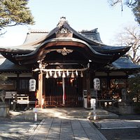 拝殿 本殿は下鴨神社から移築されたもの