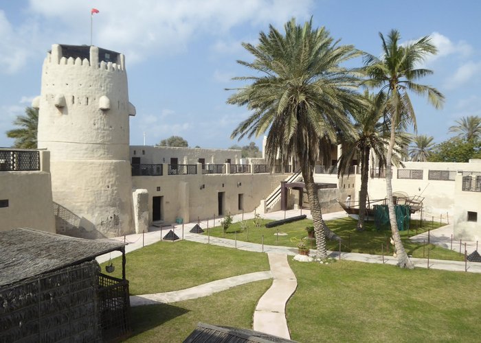 Inside the fort that houses the museum