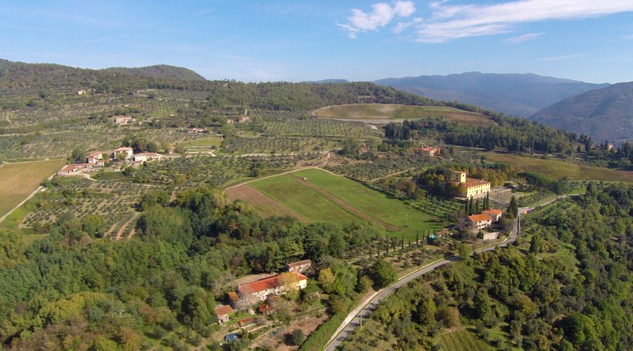 Panoramica dall'alto