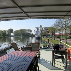 Barge Johanna sundeck
