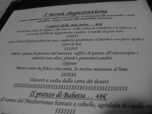 Menù