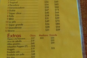 Menú