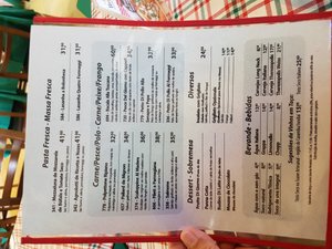 Cardápio