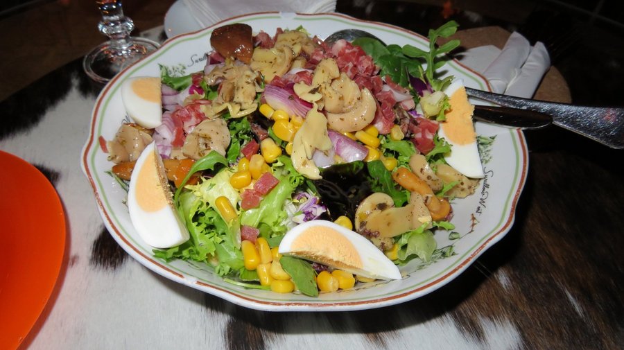 ensalada del bosque