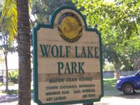 Wolf Lake Park Map