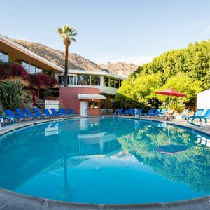 The Main Pool at the Palm Springs Tennis Club