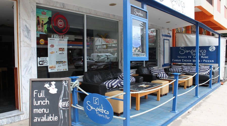 The front terrace of Simpatico 2016