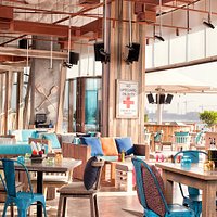 Inside of the restaurant