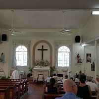 St Francis Catholic Church on the cliff