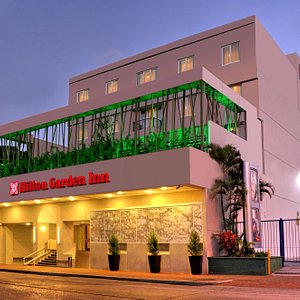 Hilton Garden Inn Guatemala City in Guatemala City, image may contain: Office Building, Building, Hotel, Car