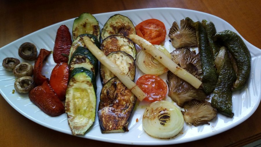 Parrillada verduras