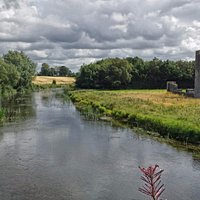 River Boyne and Priory of St John The Baptist, Trim