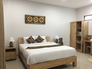 Sleepwell Seminyak in Seminyak, image may contain: Interior Design, Corner, Bed, Home Decor