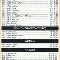 a ultima foto do cardápio