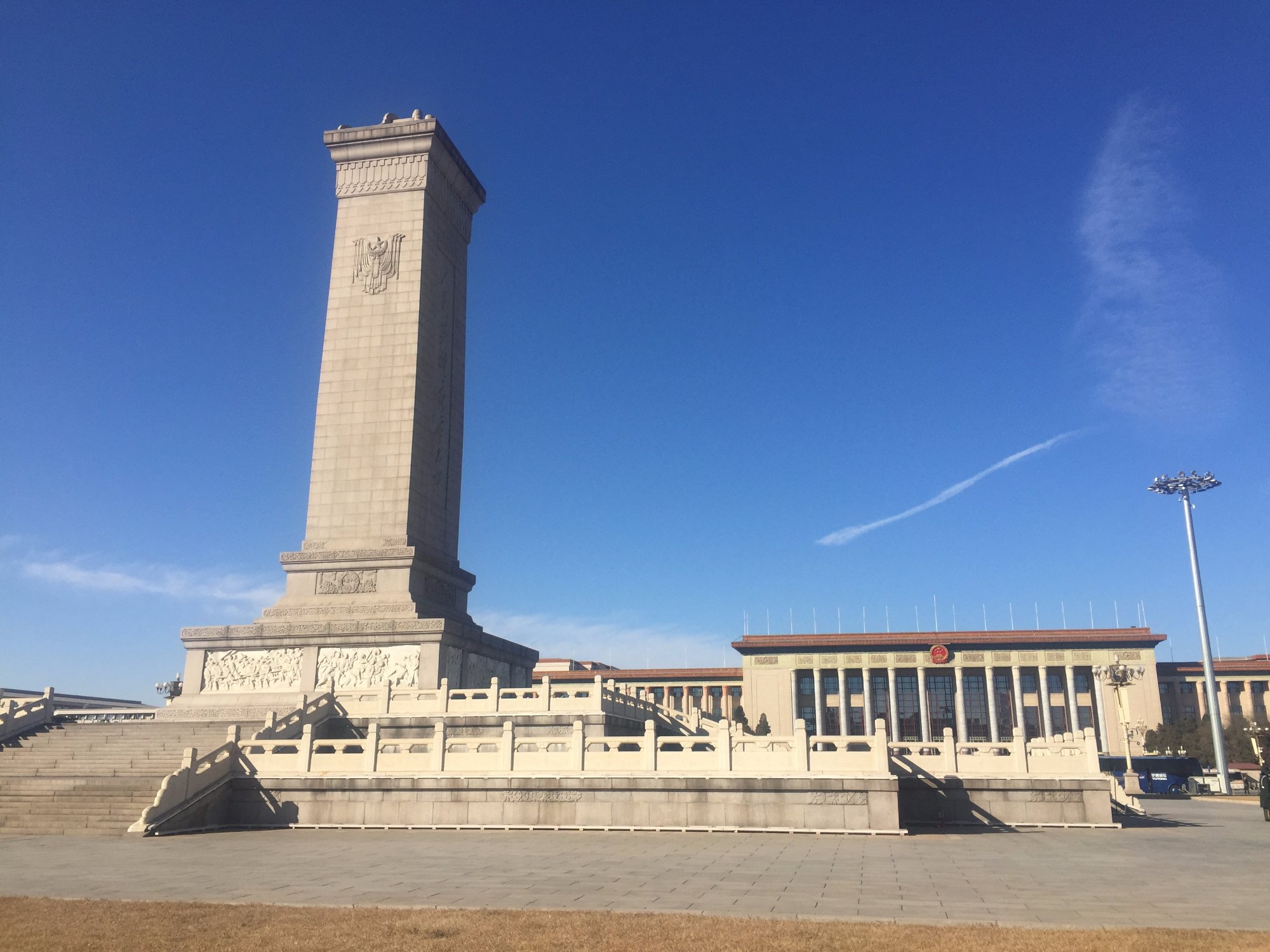 Monument Of The People's Heroes - Pekin - Monument Of The People's ...