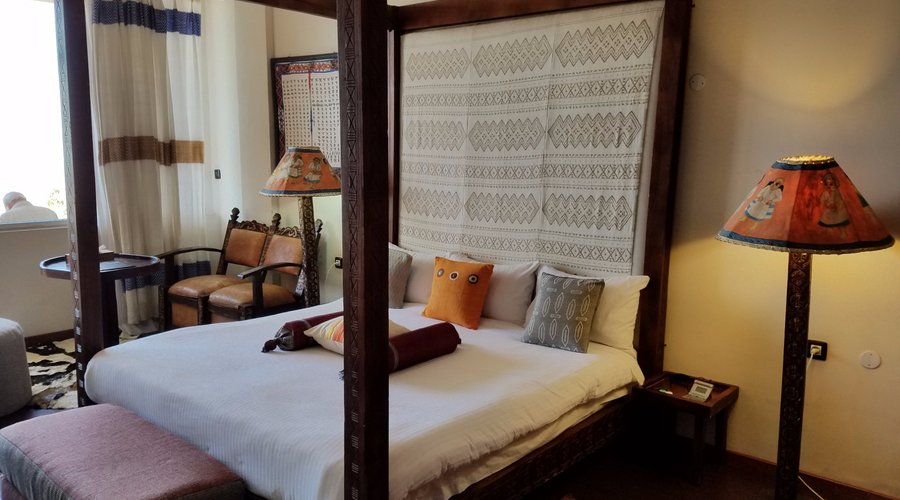 Partial view of our bedroom.