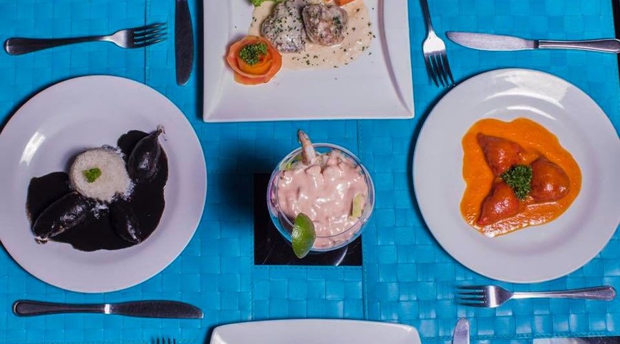 Estos son algunos de los ricos platillos que se preparan en mar tinto restaurant