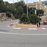 The famous Fairmont Hair Pin at the Monaco Grand Prix