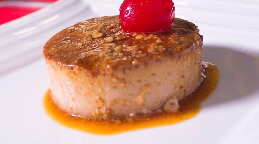 Flan de Nueces