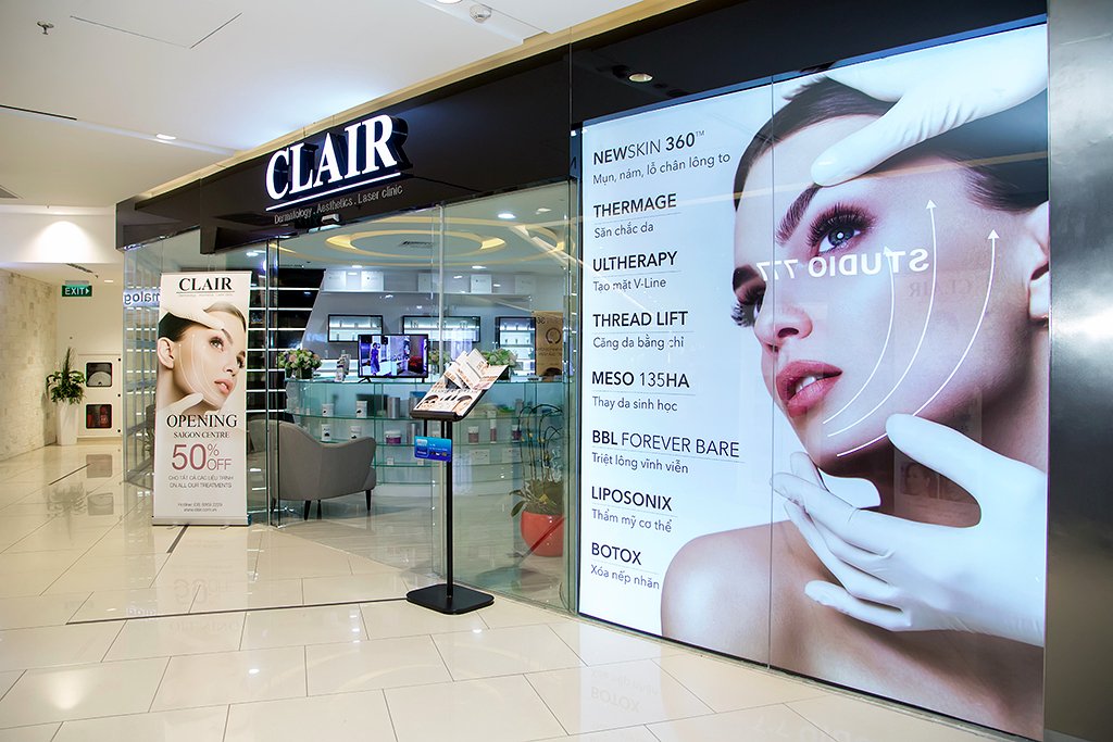 Clair Clinic and Spa Ho Chi Minh City Vietnam Hours Address