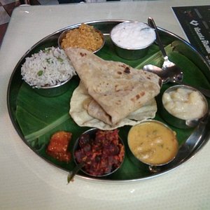 South indian thali
