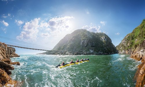 Tubing up the Storms River