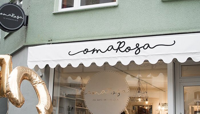 Außenansicht omaRosa Café Dortmnd